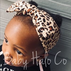 Brown Cheetah Headband